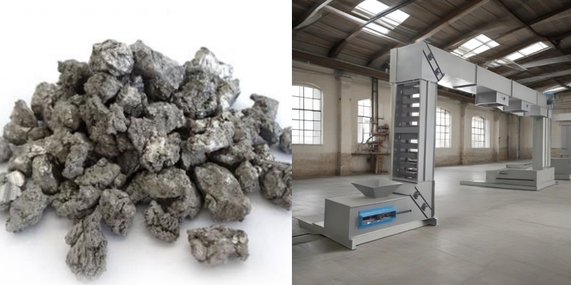 z型斗式提升機(jī)海綿鈦行業(yè)應(yīng)用